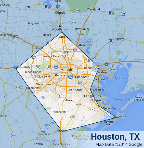 Areas Served by Real Estate Inspections in Houston